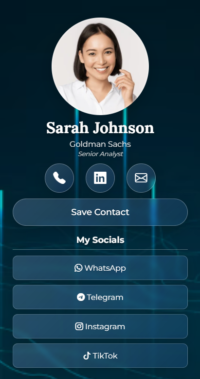 LinkBeam App Interface